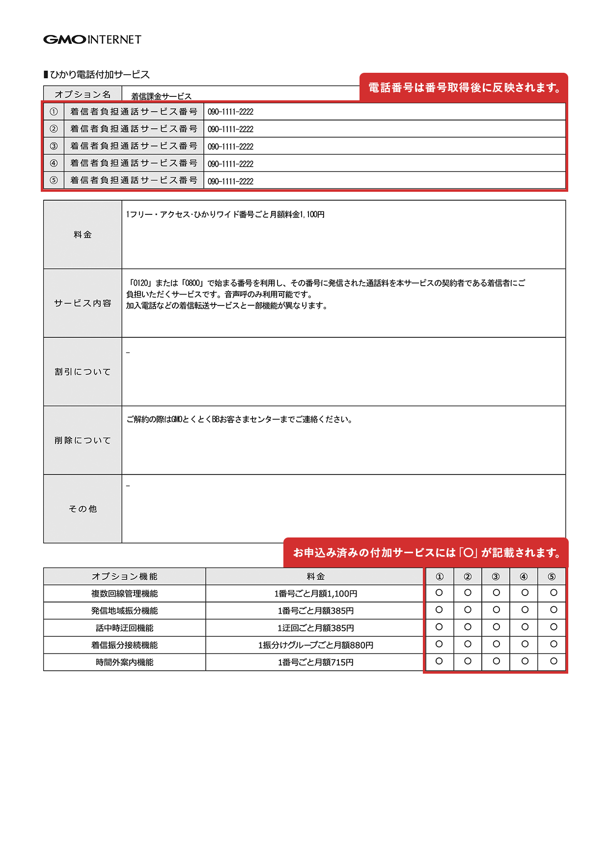契約書面1枚目